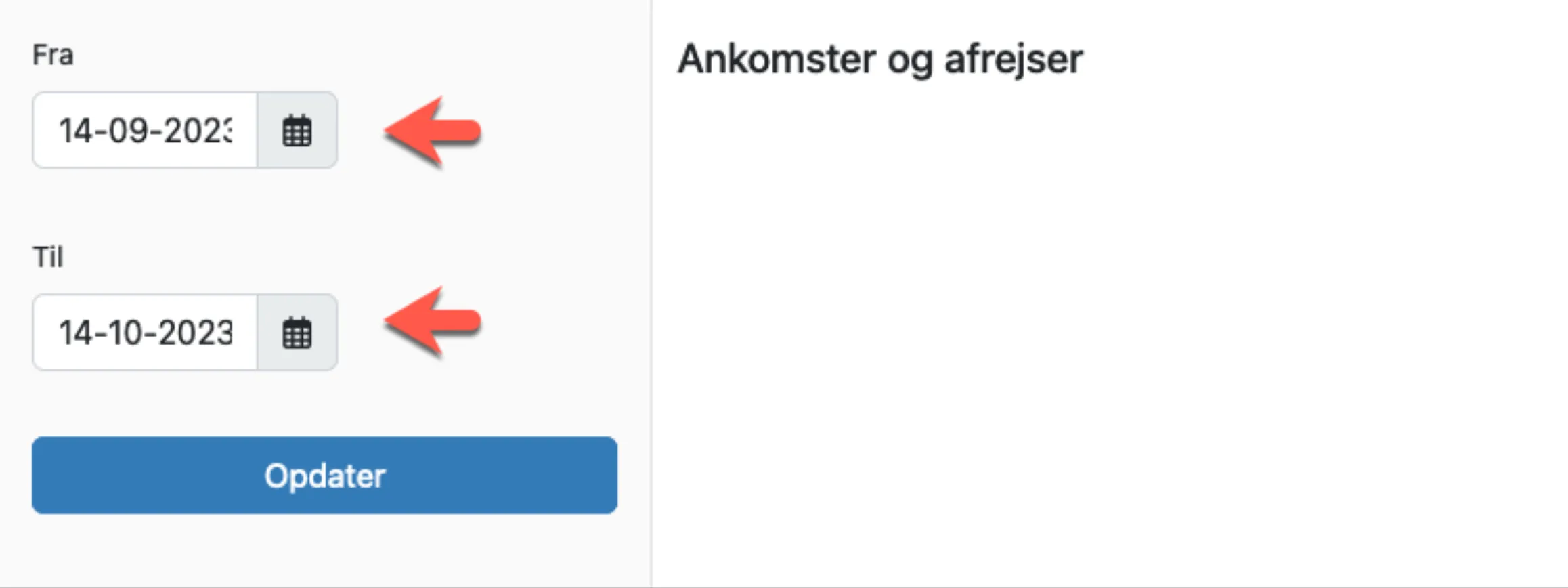 Søg periode