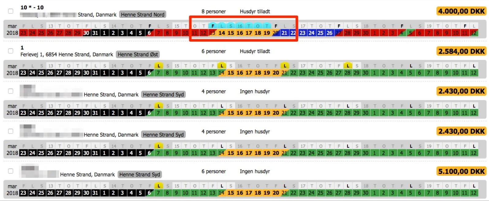 Genudlejningsperioder