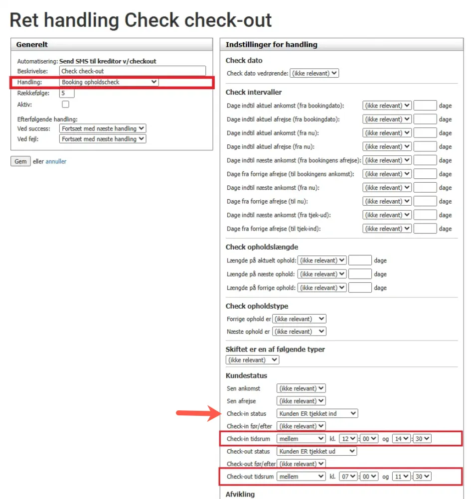handlingen blokering opholdscheck
