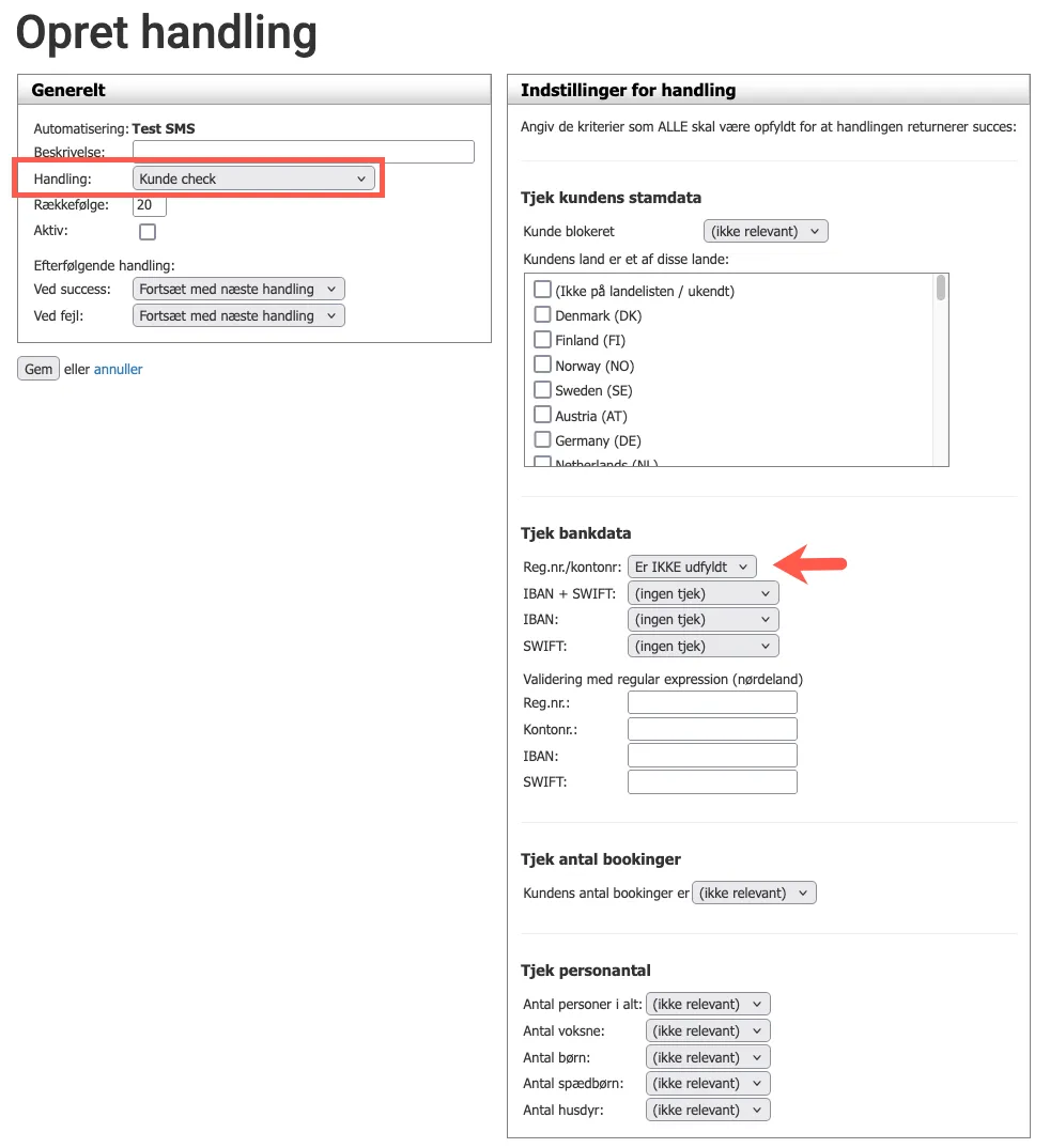 Opret automatiseringshandling
