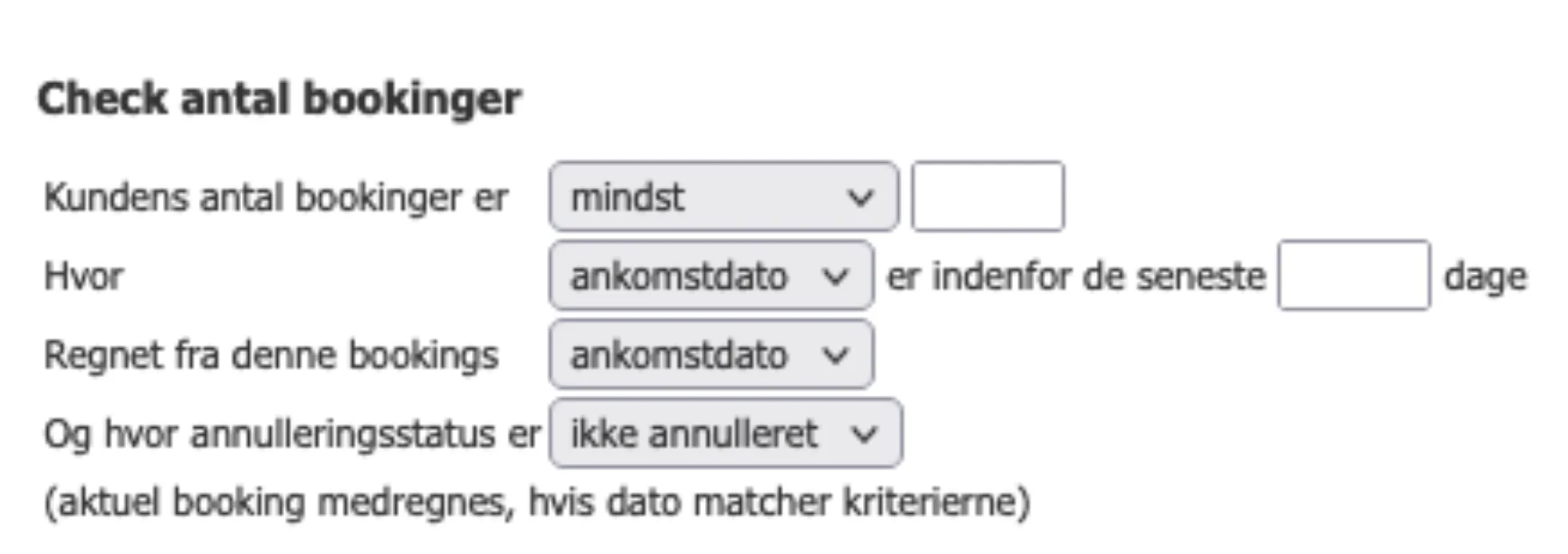 Vælges et forhold