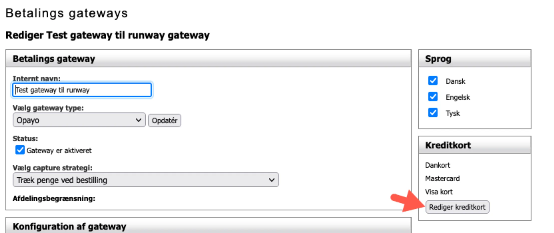 Betalings Gateways