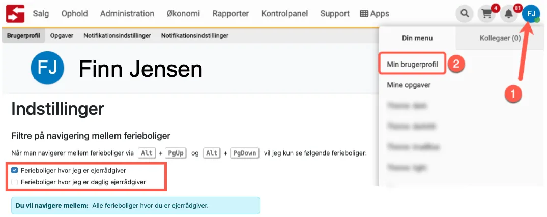 Muligt at tilknytte en brugergruppe til en bruger