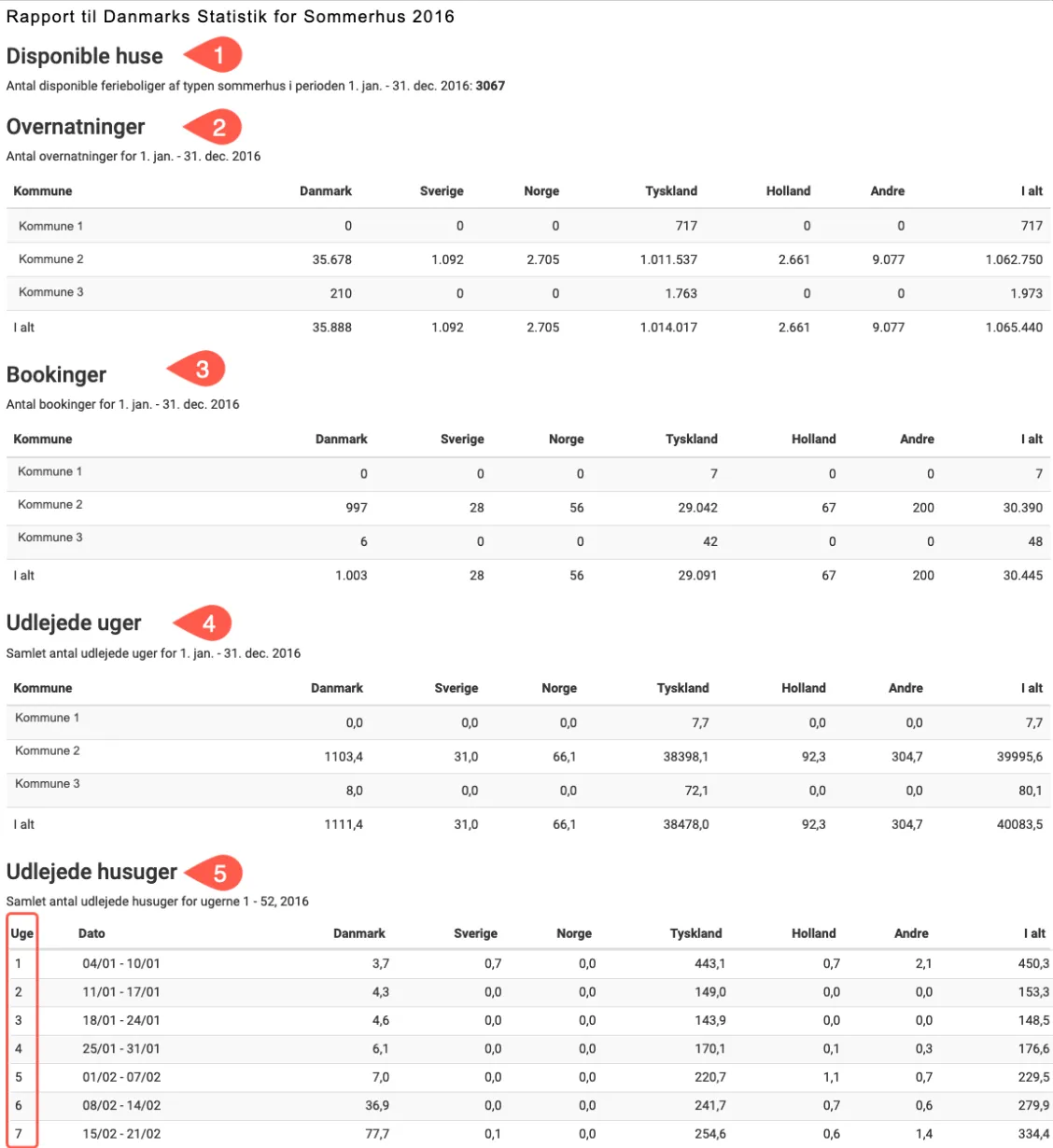 Hvad rapporten viser