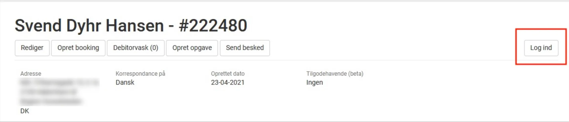 Kundelogin