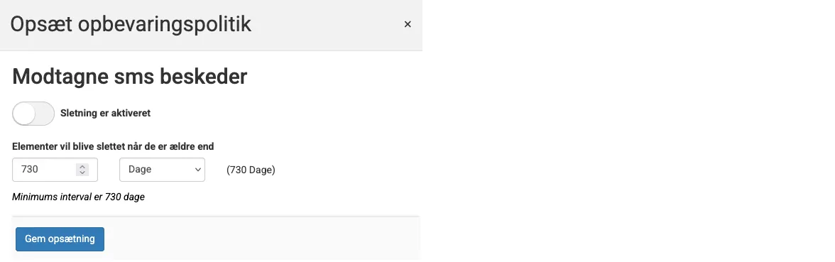 Redigerbare politikker