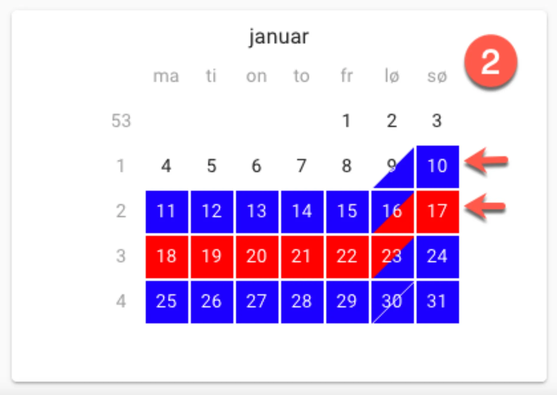 Booking og spærring