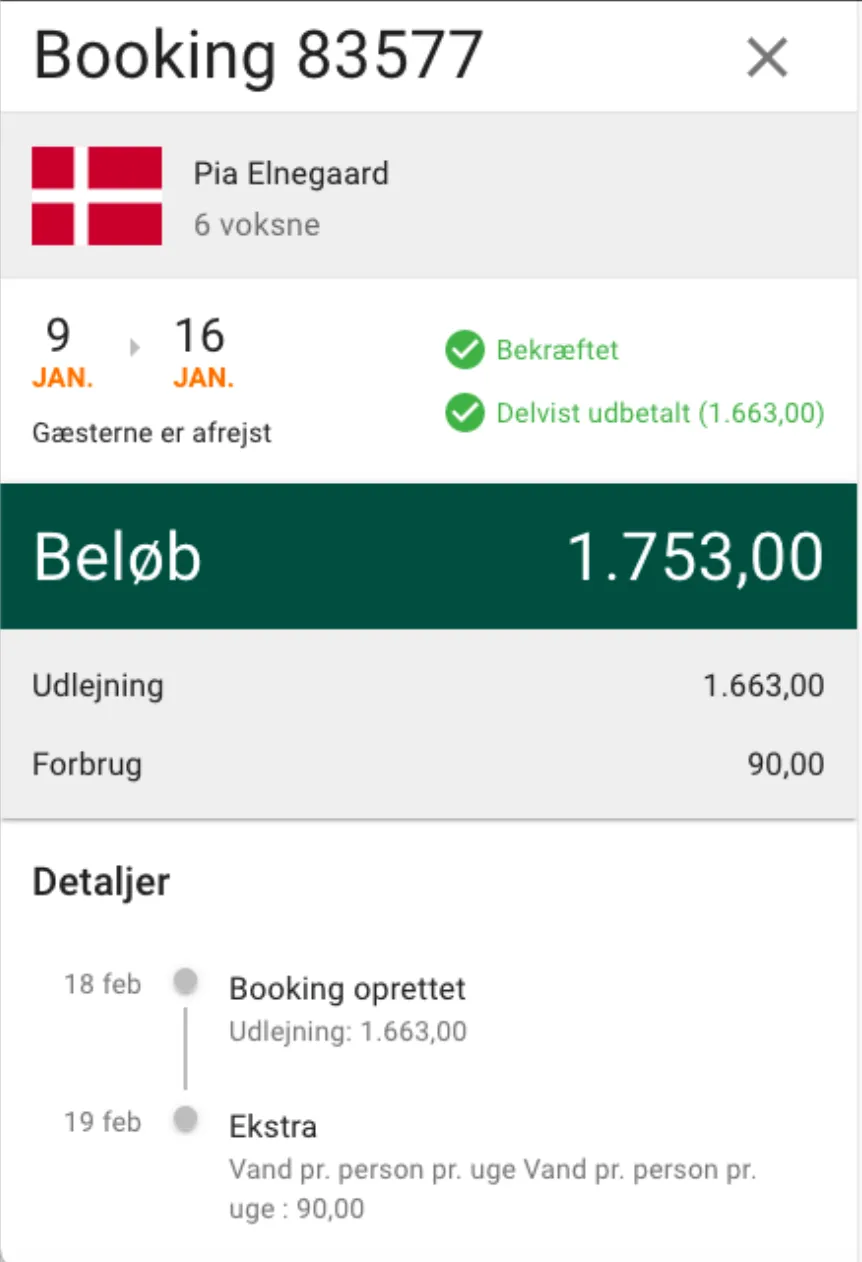 Blå dato yderligere info