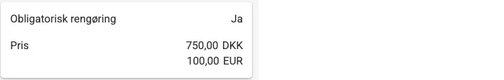 Vis interne kreditor bemærkning