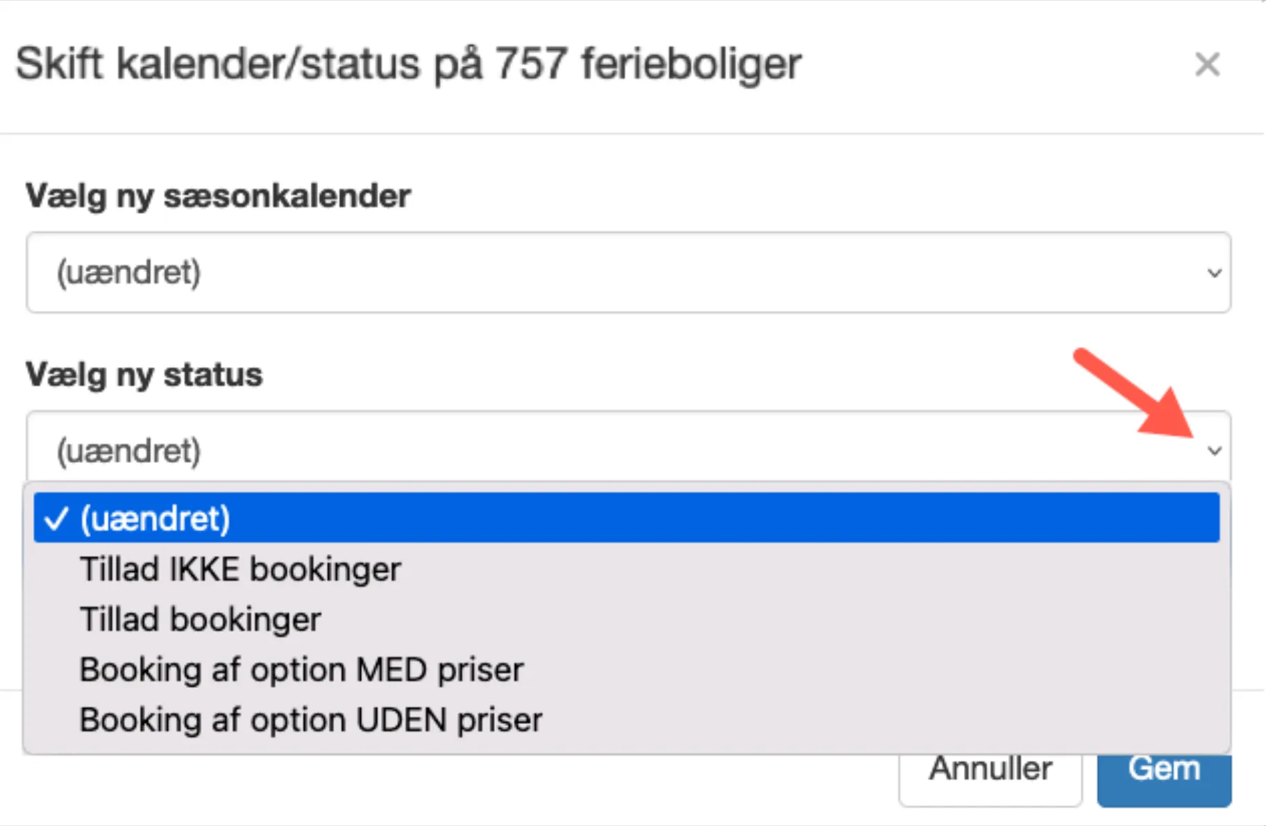 Ny status for ferieboliger