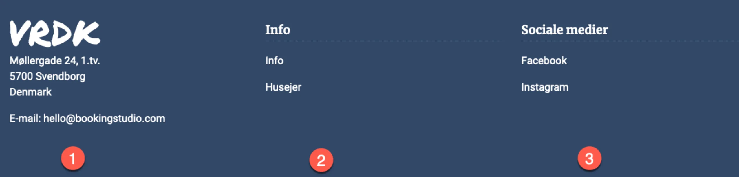 Footer fast design