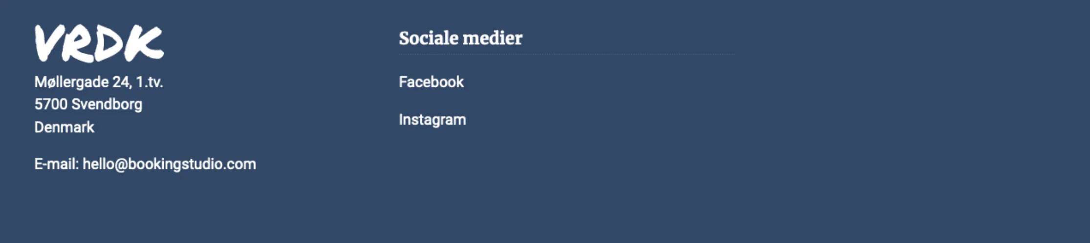 Hvis infokolonnen fjernes