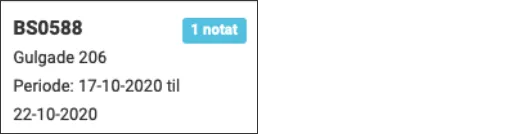 Interne navn og vejnavn