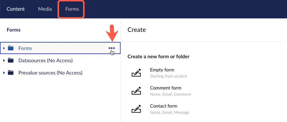 Form i umbraco