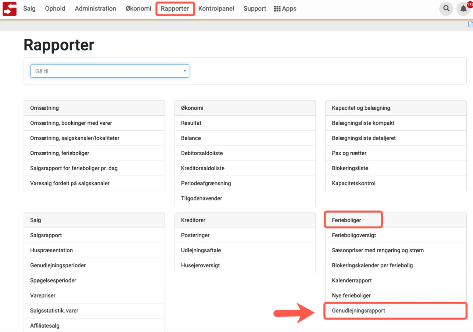 Find rapporten Genudlejningsrapport
