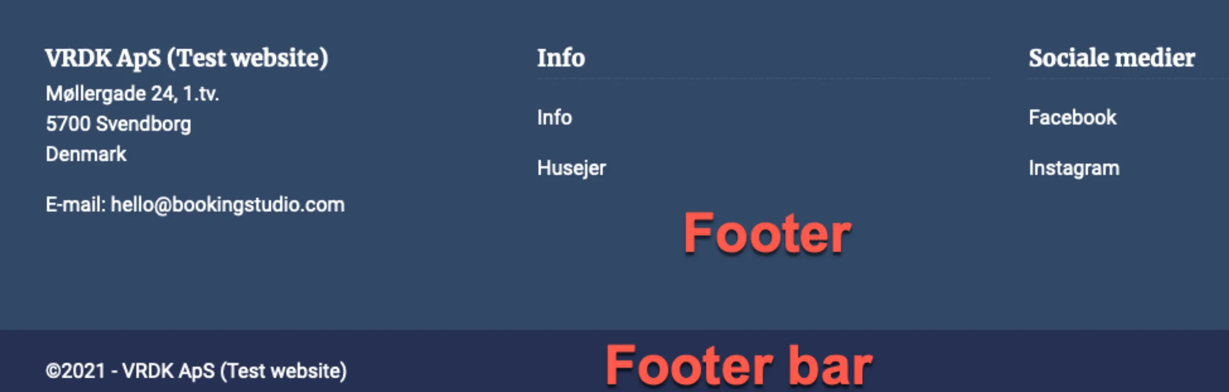 Footer