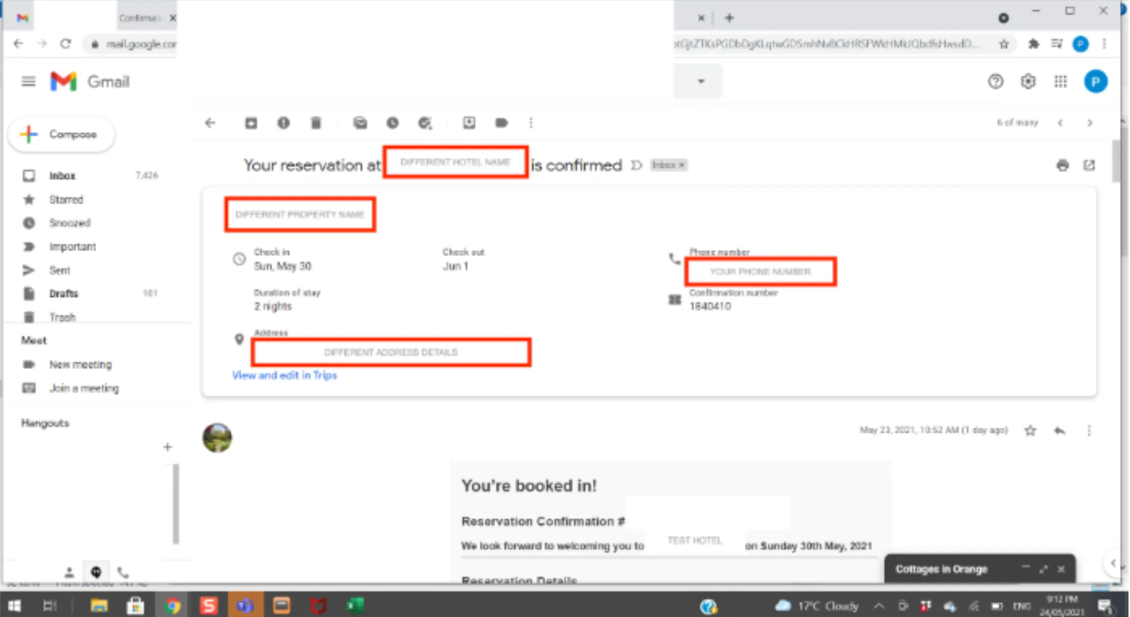Gmail indstillinger