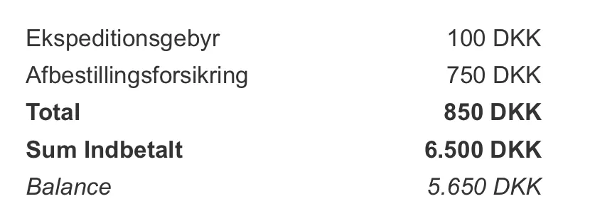 Annullering af bilag