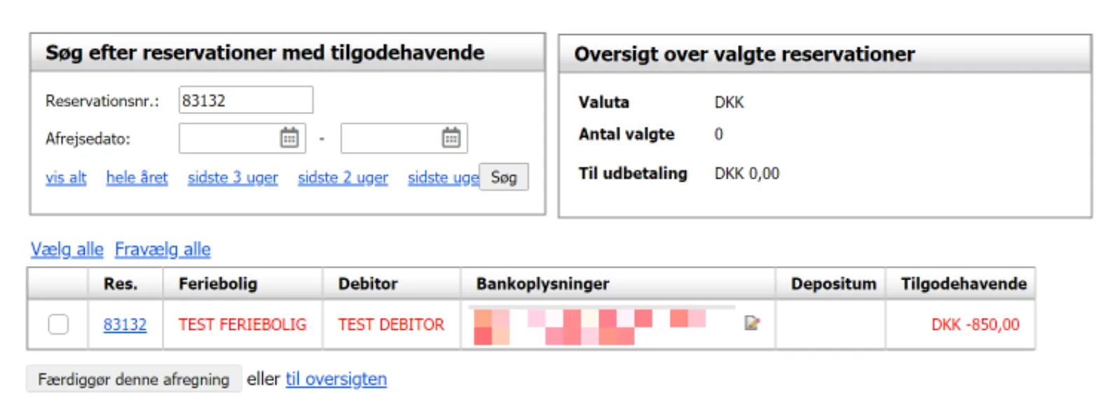 Annullering af bilag