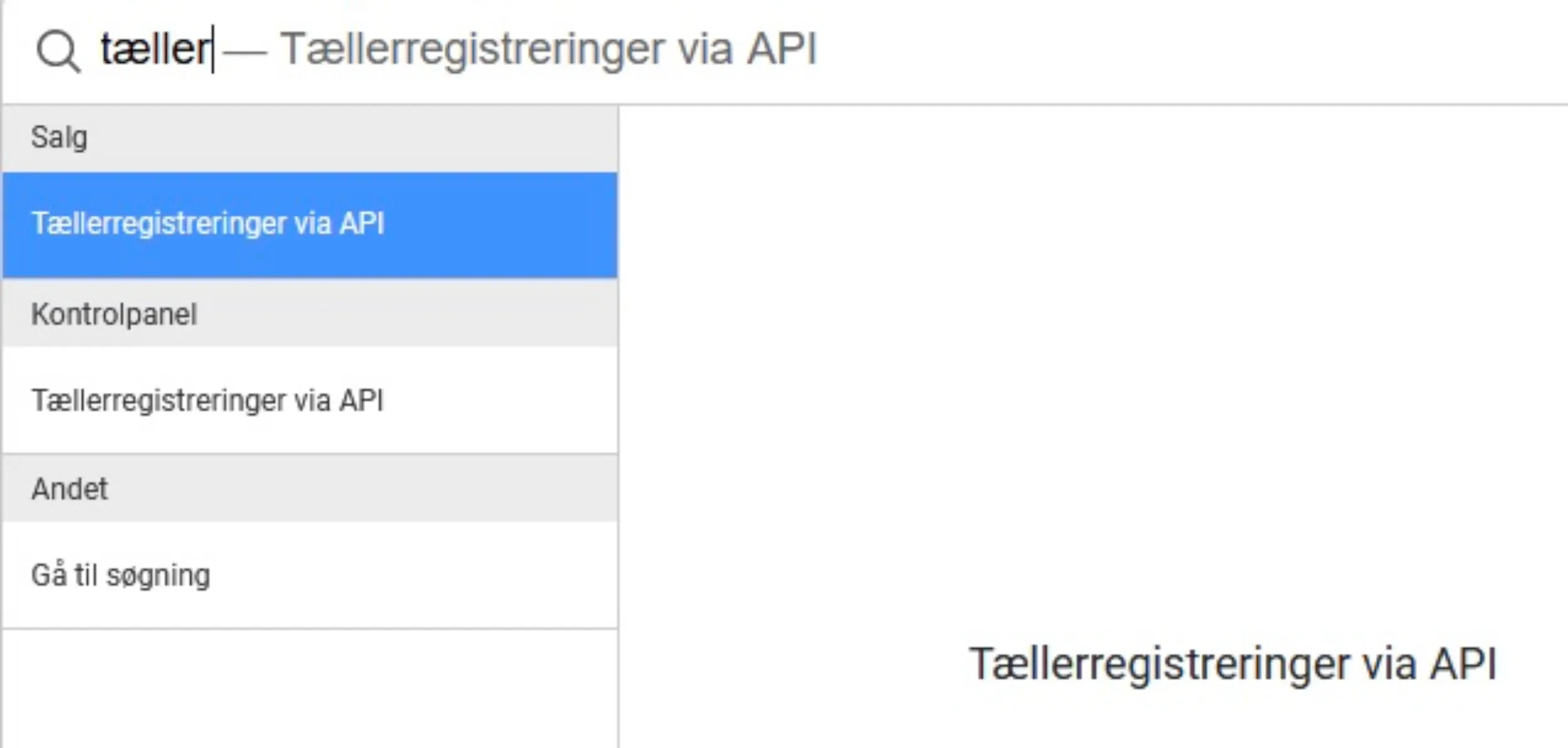 Find via SuperSøgeren