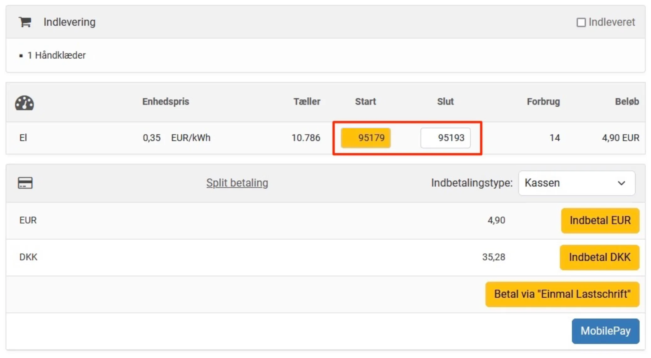 Tællerstande overføres automatisk