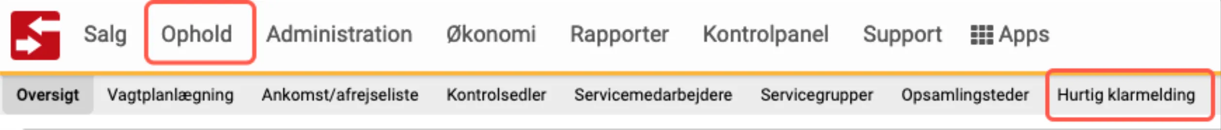 Hurtig klarmelding