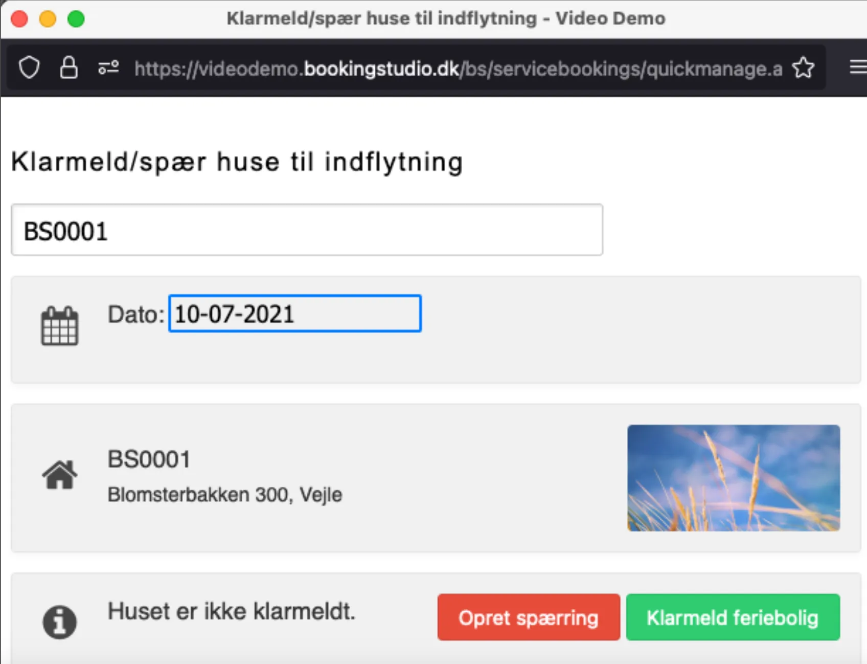 Dato er ikke skiftedag