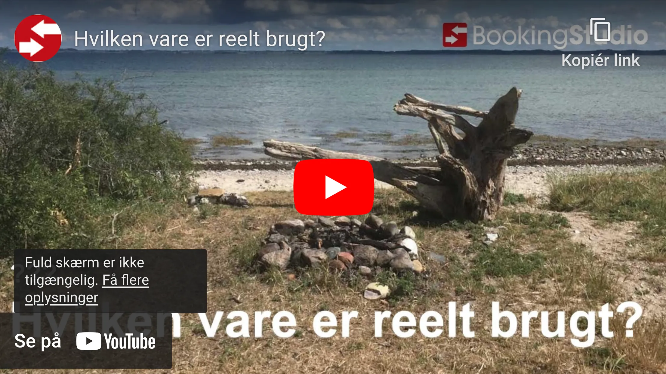 Hvilken vare er reelt brugt