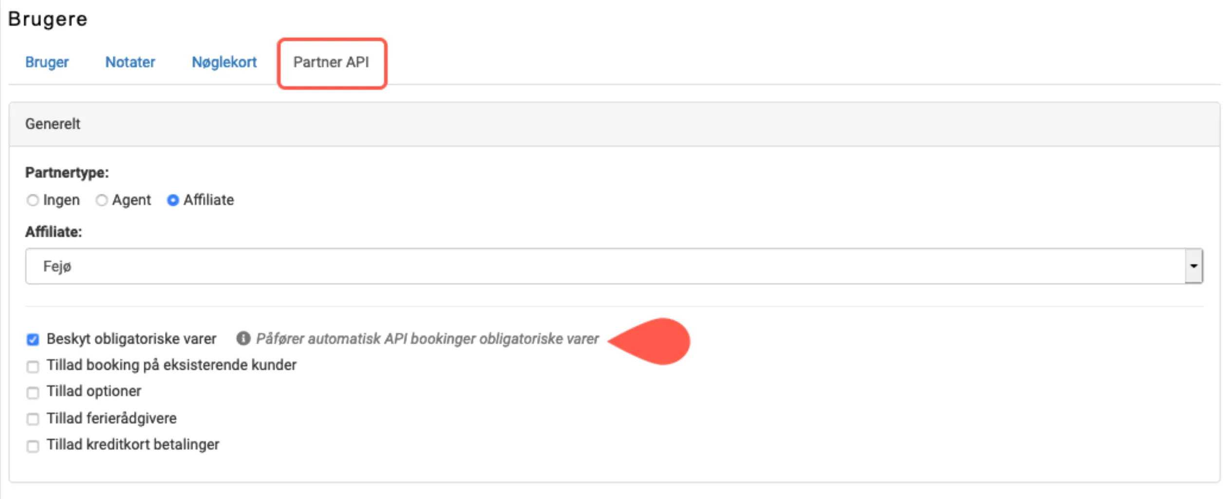 Partner api