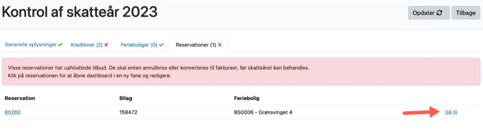 Direkte link til hvor fejl og mangler kan rettes