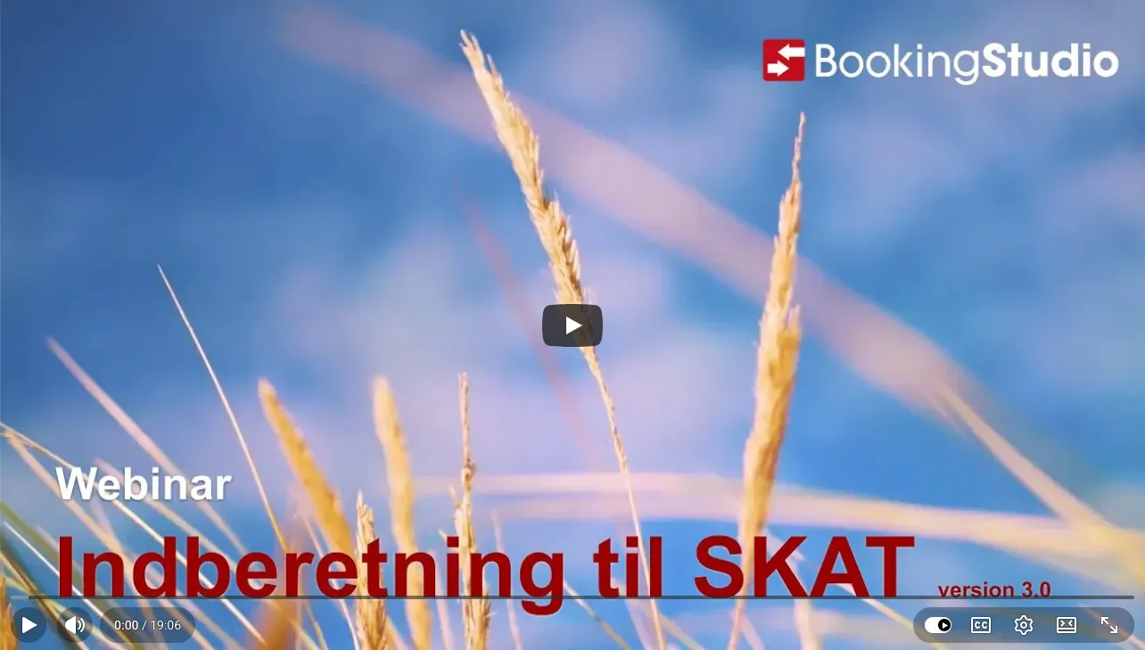 Indberetning til SKAT