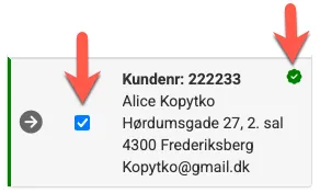 En kandidater, der er et godt match
