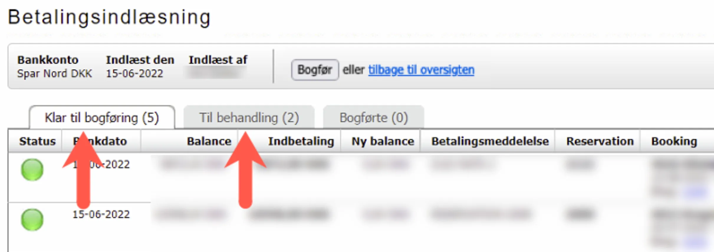 Betalingsindlæsning