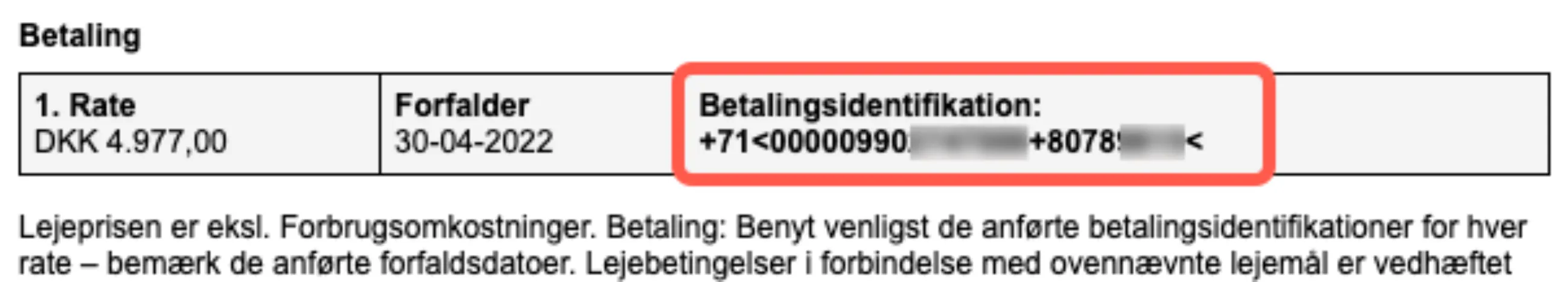 Hvad er et indbetaling-id