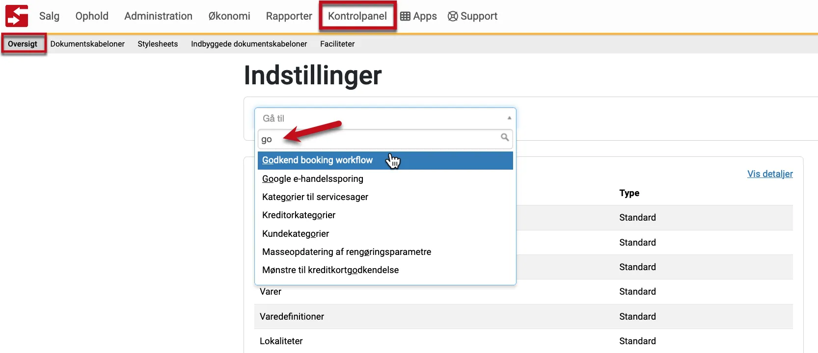 Godkend ordreworkflow