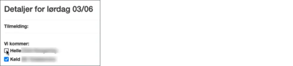 Info for medarbejdere i gruppen