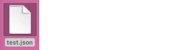 Fil downloades som .json format