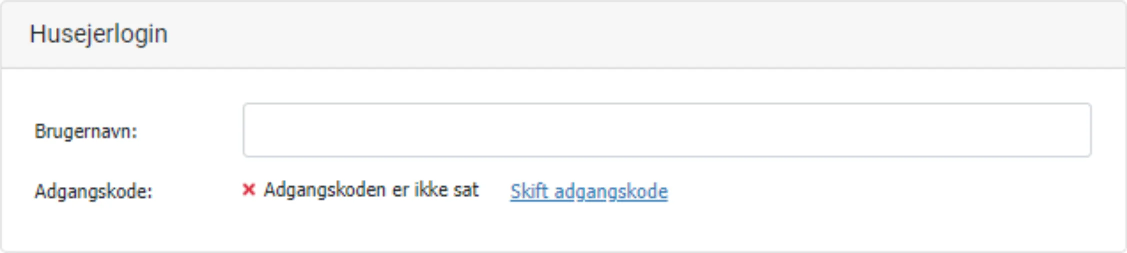 Opret ny kreditor