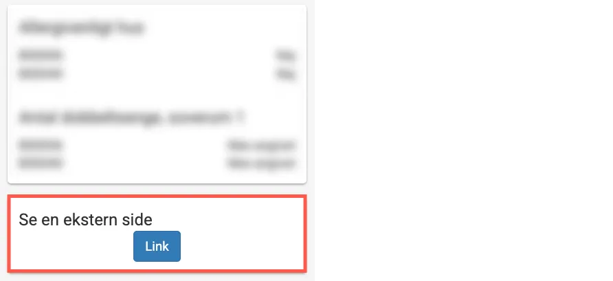 Opret en widget med et eksternt link
