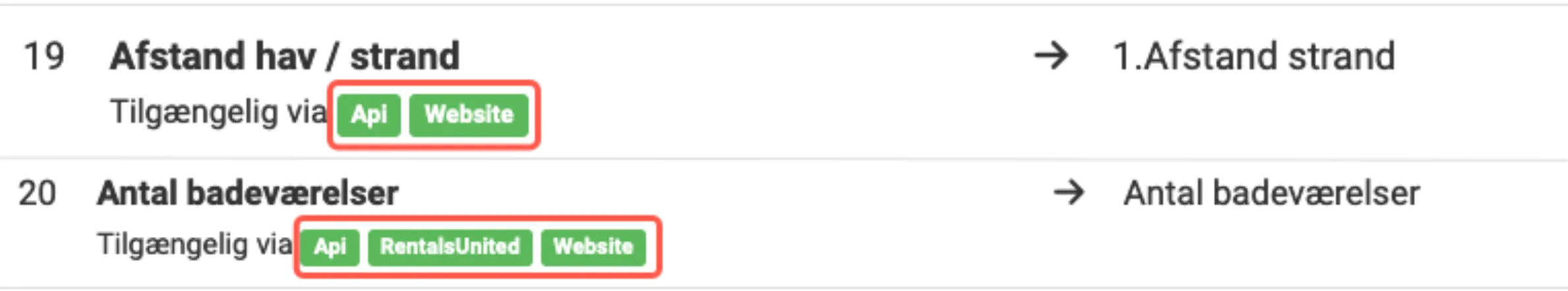 Masterfaciliteternes tilgængelighed