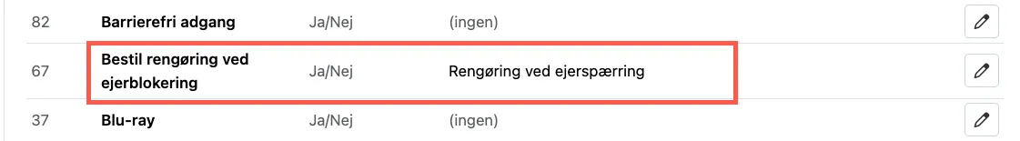 Masterfaciliteternes tilgængelighed