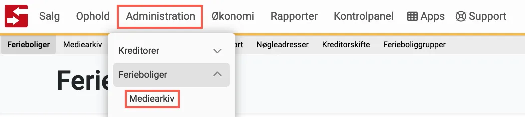 Overordnet mediearkiv