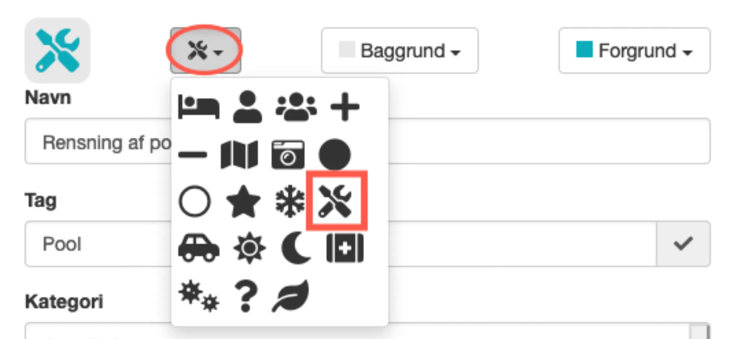 Illustration til ikonet for gruppen