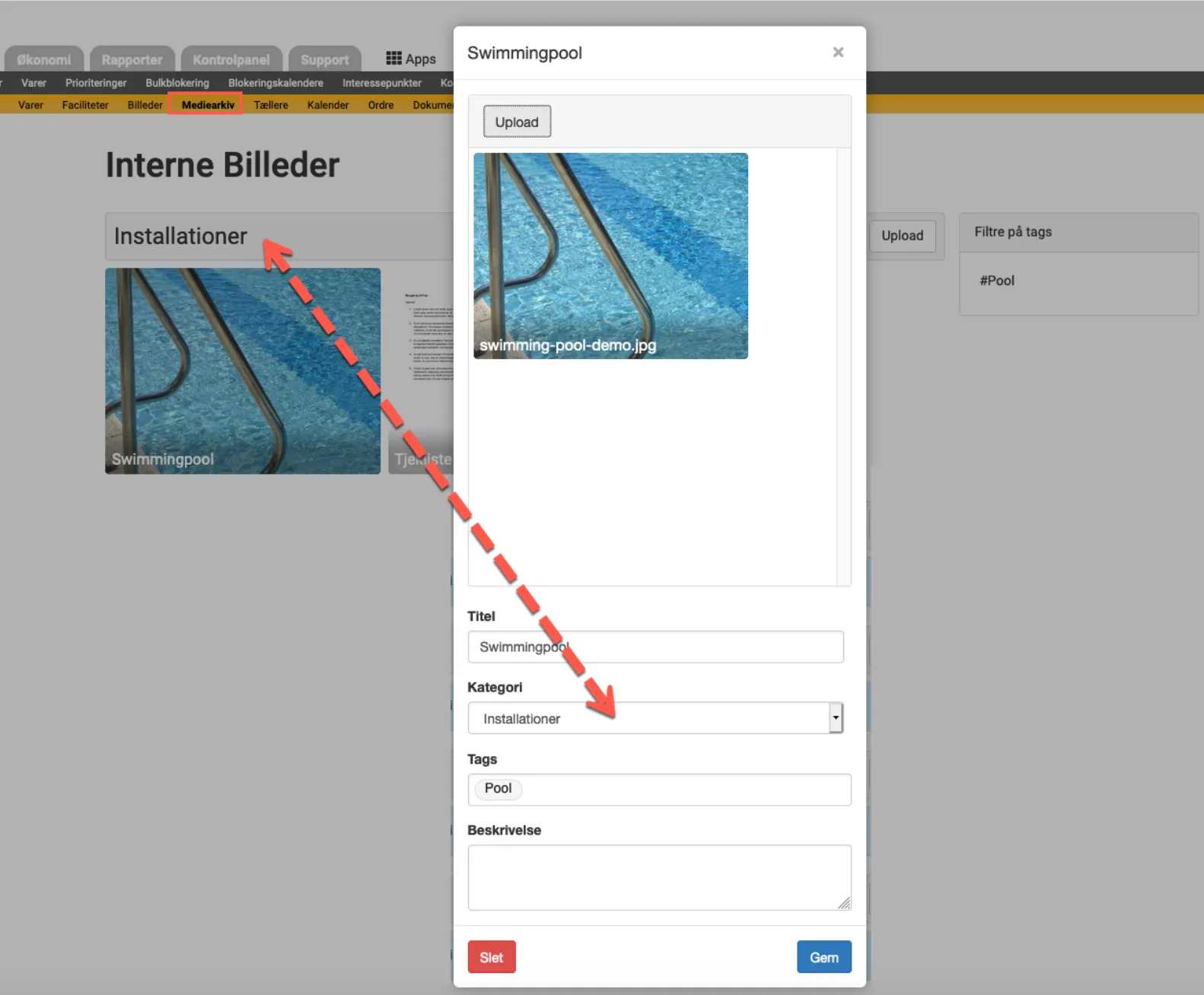 Katagori på fil under feriebolig