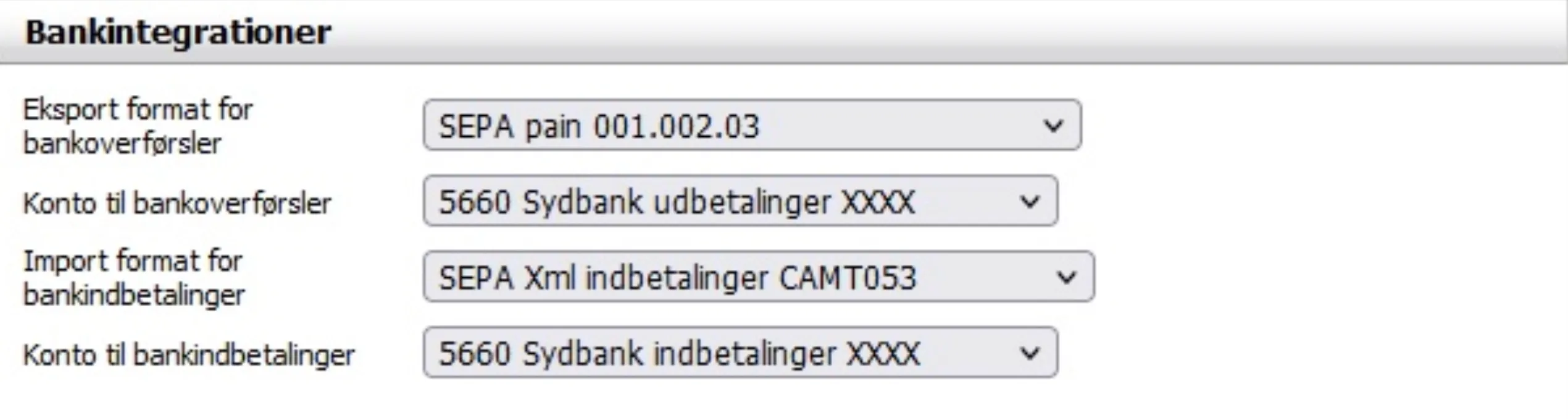 Bankintegrationer
