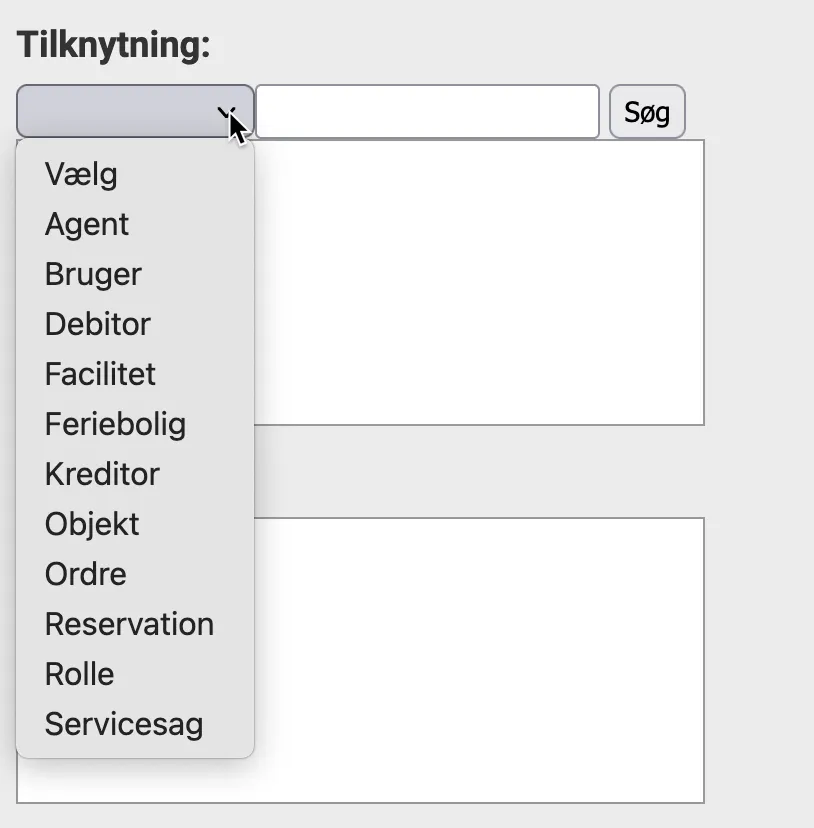 Tilknytning
