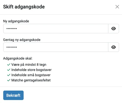 Adgangskode