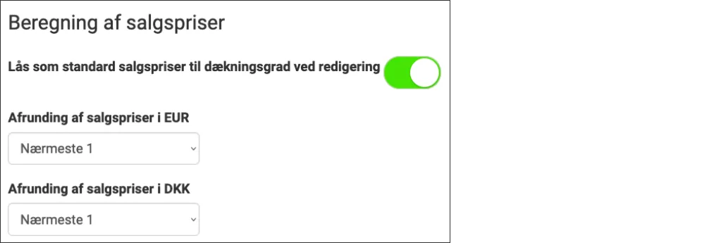 Lås som standard