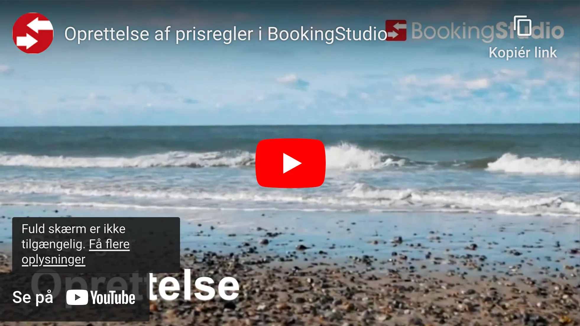 oprettelse af prisregler