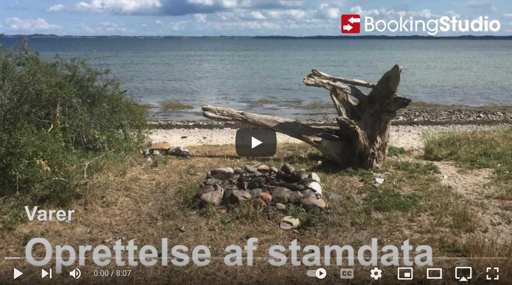 oprettelse af varer - Stamdata